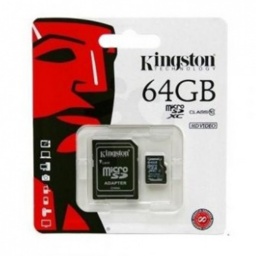 MEMORIA MICRO SDHC 64GB CLASE 10 KINGSTON