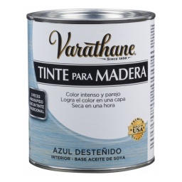 TINTE P/MADERA VARATHANE AZUL DESTEÑIDO 0.237LTS.