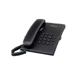 TELEFONO DE MESA NEGRO PANASONIC KX-TS500