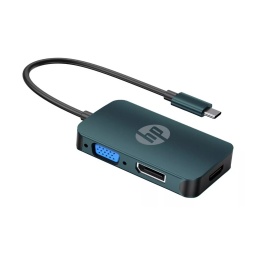 ADAPTADOR USB-C A HDMI-VGA-DP HP
