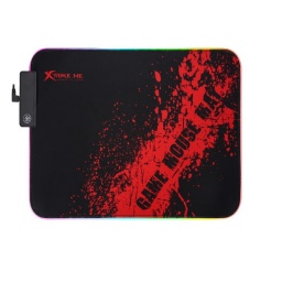 MOUSE PAD GAMER XTRIKE ME CON LUCES RGB MP-602