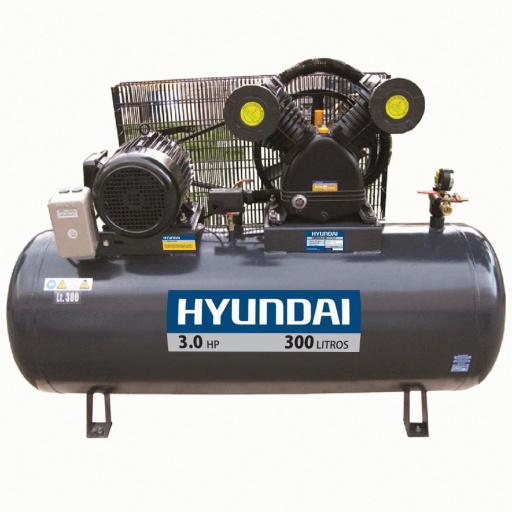 COMPRESOR HYUNDAI 300LTS MONOFASICO 220V HYAC300