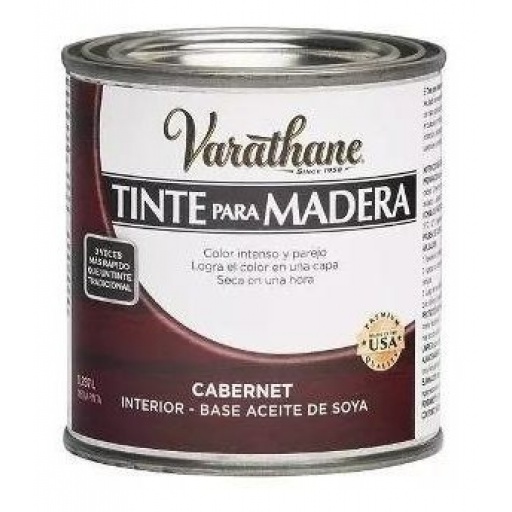 TINTE P/MADERA VARATHANE CABERNET 0.237LTS.